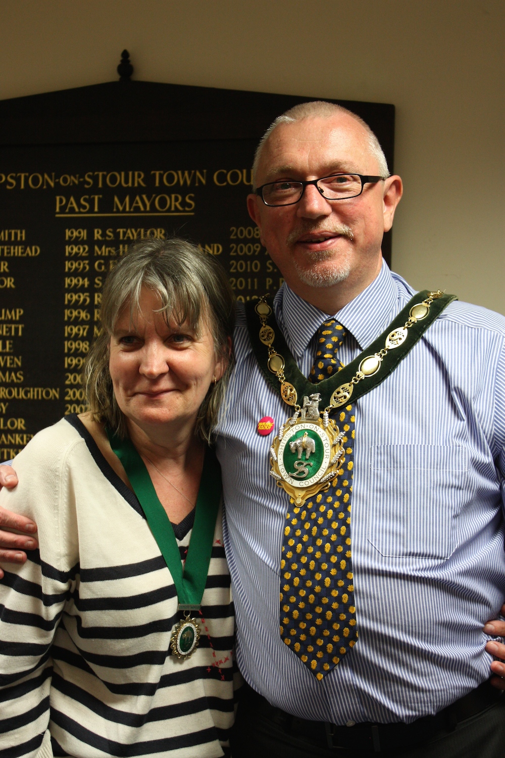 Shipston's new Mayor and Deputy Mayor